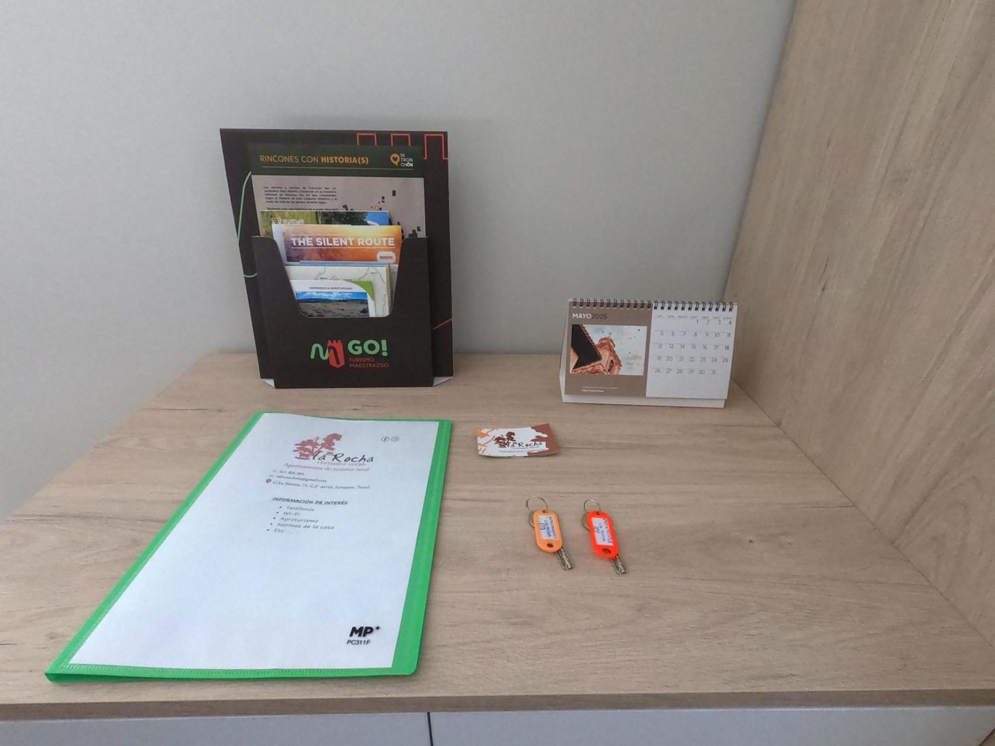 Apartamentos De Turismo Rural La Rocha Fortanete 外观 照片